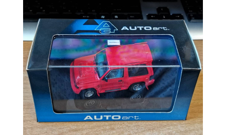 Mitsubishi Pajero Evolution, Red , AutoArt, 1:43, металл, масштабная модель, scale43