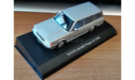 Toyota Mark II Wagon LG (1988), Aoshima DISM, 1:43, Металл, масштабная модель, scale43