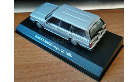 Toyota Mark II Wagon LG (1988), Aoshima DISM, 1:43, Металл, масштабная модель, scale43