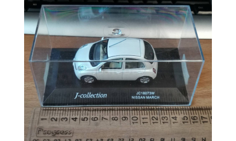 Nissan March (Micra), J-Collection, 1:43, металл, масштабная модель, scale43