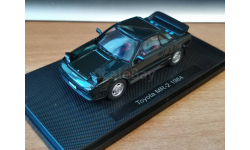 Toyota MR 2, 1984, Green, Ebbro, 1:43, металл