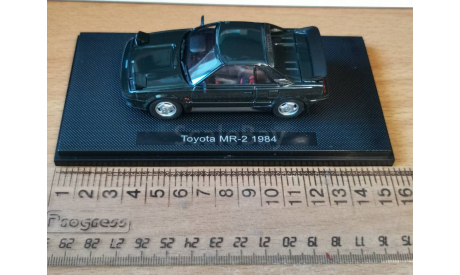 Toyota MR 2, 1984, Green, Ebbro, 1:43, металл, масштабная модель, scale43