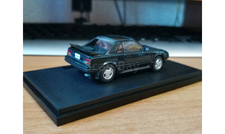 Toyota MR 2, 1984, Green, Ebbro, 1:43, металл, масштабная модель, scale43