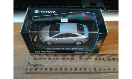 Toyota Avensis, Minichamps, 1:43, металл, масштабная модель, scale43