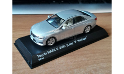 Toyota Mark X 250G (Late) F Package, Kyosho, 1:43, металл