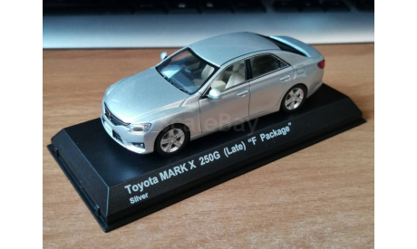 Toyota Mark X 250G (Late) F Package, Kyosho, 1:43, металл, масштабная модель, scale43