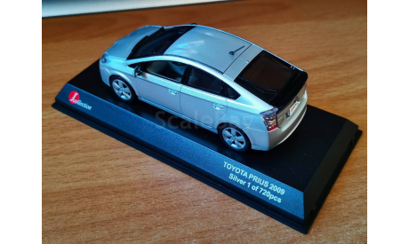 Toyota Prius 2009, Kyosho, 1:43, металл, масштабная модель, scale43