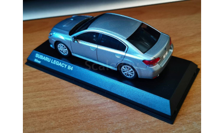 Subaru Legacy B4 2009 1:43, Kyosho, металл, масштабная модель, J-Collection, scale43