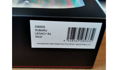 Subaru Legacy B4 2009 1:43, Kyosho, металл, масштабная модель, J-Collection, scale43