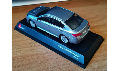 Subaru Legacy B4 2009 1:43, Kyosho, металл, масштабная модель, scale43