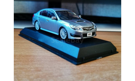 Subaru Legacy B4 2009 1:43, Kyosho, металл, масштабная модель, scale43