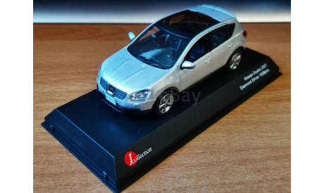 Nissan Dualis 2007, Diamond silver, Kyosho, 1:43, металл, масштабная модель, scale43