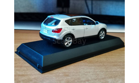 Nissan Dualis 2007, Diamond silver, Kyosho, 1:43, металл, масштабная модель, scale43