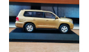 Toyota Land Cruiser 200 2010, Gold, J-Collection, 1:43, металл, масштабная модель, scale43