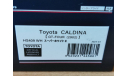 Toyota Caldina GT-Four 2002, Hi-Story, 1:43, Смола, масштабная модель, scale43