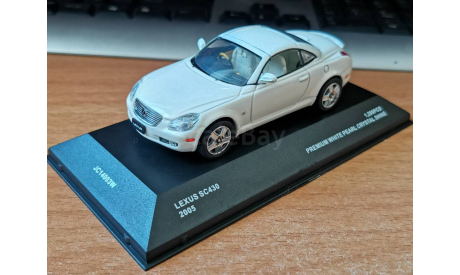 Lexus SC430 (Toyota Soarer) 2005, J-collection, 1:43, металл, масштабная модель, scale43