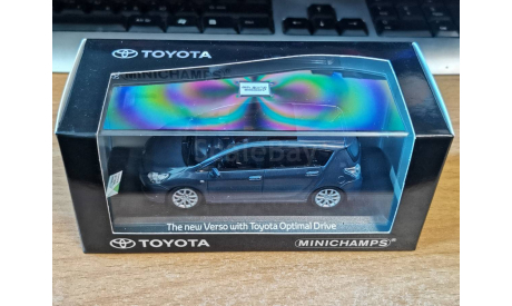 Toyota Verso, Minichamps, 1:43, металл, масштабная модель, scale43