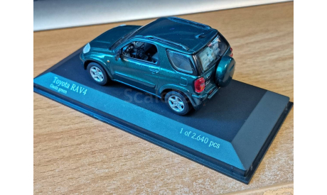 Toyota RAV 4, Minichamps, 1:43, металл, масштабная модель, scale43