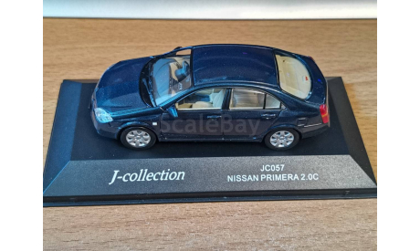Nissan Primera, J-Collection, 1:43, металл, масштабная модель, scale43