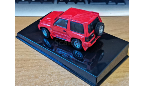 Mitsubishi Pajero Evolution, Red , AutoArt, 1:43, металл, масштабная модель, scale43
