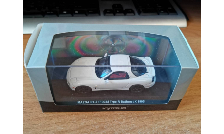 Mazda RX-7 (FD3S) Type R Bathurst X 1995, Kyosho, 1:43, металл, масштабная модель, scale43