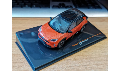 Toyota Yaris Cross 2022, IXO, 1:43, металл, масштабная модель, scale43