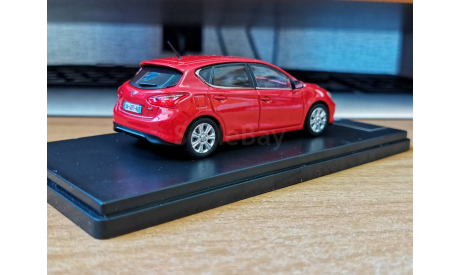 Nissan Pulsar (Tiida) 2015 Premium X, 1:43, металл, масштабная модель, scale43