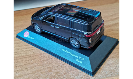 Nissan Elgrand 2010, J-Collection, 1:43, металл, масштабная модель, scale43