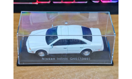 Infiniti Q45 (1989), Norev, 1:43, металл, масштабная модель, scale43, Hachette