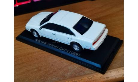 Infiniti Q45 (1989), Norev, 1:43, металл, масштабная модель, scale43, Hachette