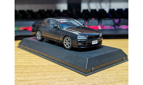 Nissan Skyline 25GT Turbo ER34 2000, Black Pearl, Kyosho, 1:43, металл, рестайл, масштабная модель, scale43