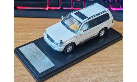 Toyota Land Cruiser Cygnus Lexus LX470 2001 Hi-Story 1:43 Смола, масштабная модель, scale43