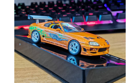 Toyota Supra JZA80 Fast&Furious 1:43 металл, масштабная модель, scale43, IXO Road (серии MOC, CLC)