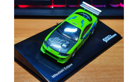 Mitsubishi Eclipse Fast&Furious 1:43 металл, масштабная модель, IXO Road (серии MOC, CLC), scale43