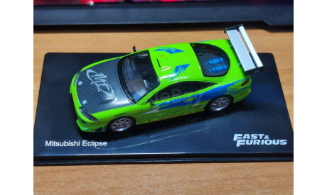 Mitsubishi Eclipse Fast&Furious 1:43 металл, масштабная модель, IXO Road (серии MOC, CLC), scale43