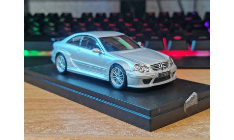Mercedes-Benz CLK DTM Coupe Kyosho 1:43 Металл, масштабная модель, scale43