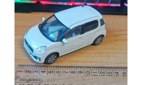 Toyota Passo, 1:30, металл, дилерский цветовой пробник, масштабная модель, scale30