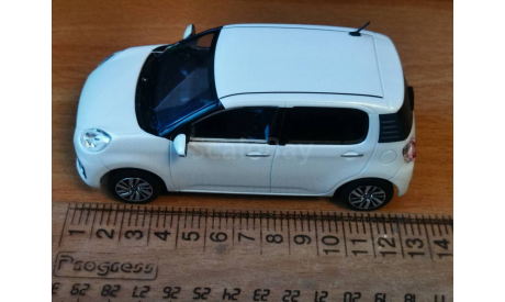 Toyota Passo, 1:30, металл, дилерский цветовой пробник, масштабная модель, scale30