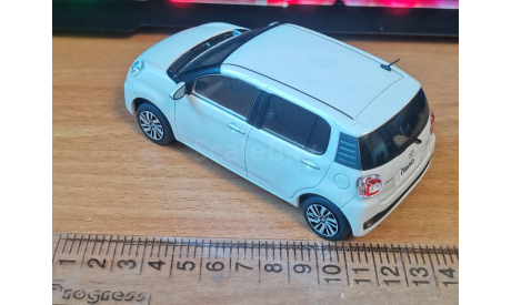 Toyota Passo, 1:30, металл, дилерский цветовой пробник, масштабная модель, scale30