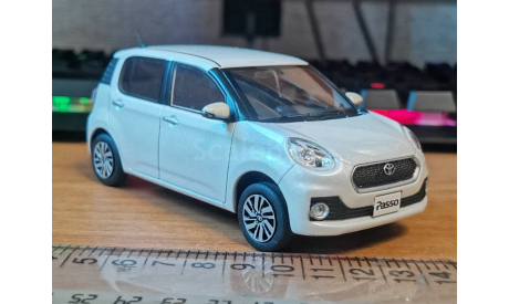 Toyota Passo, 1:30, металл, дилерский цветовой пробник, масштабная модель, scale30