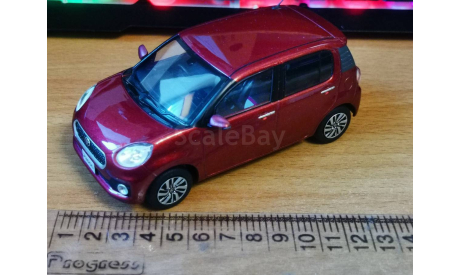 Toyota Passo, 1:30, металл, дилерский цветовой пробник, масштабная модель, 1/30