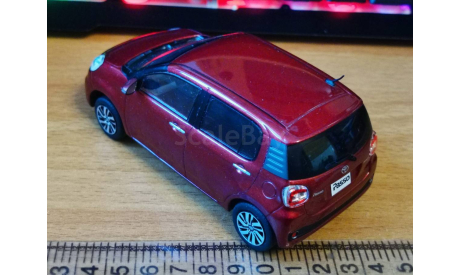 Toyota Passo, 1:30, металл, дилерский цветовой пробник, масштабная модель, 1/30