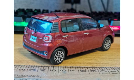 Toyota Passo, 1:30, металл, дилерский цветовой пробник, масштабная модель, 1/30