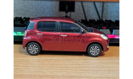 Toyota Passo, 1:30, металл, дилерский цветовой пробник, масштабная модель, 1/30