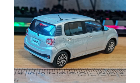 Toyota Passo, 1:30, металл, дилерский цветовой пробник, масштабная модель, scale30