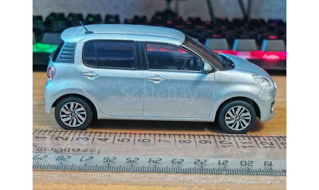Toyota Passo, 1:30, металл, дилерский цветовой пробник, масштабная модель, scale30