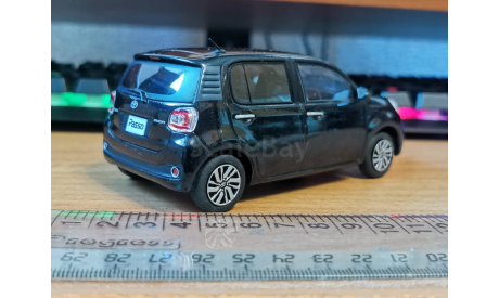 Toyota Passo, 1:30, металл, дилерский цветовой пробник, масштабная модель, scale30