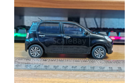Toyota Passo, 1:30, металл, дилерский цветовой пробник, масштабная модель, scale30