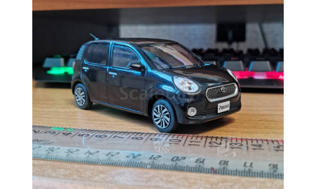 Toyota Passo, 1:30, металл, дилерский цветовой пробник, масштабная модель, scale30