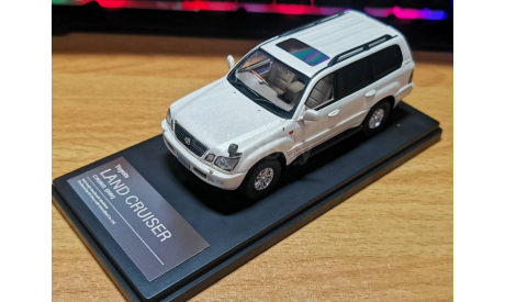 Toyota Land Cruiser Cygnus Lexus LX470 2001 Hi-Story 1:43 Смола, масштабная модель, scale43